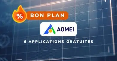 Bon plan AOMEI - Mars 2024