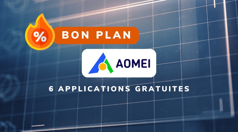 Bon plan AOMEI - Mars 2024