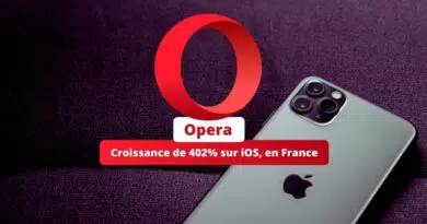 DMA - Opera - Croissance de 402% sur iOS en France