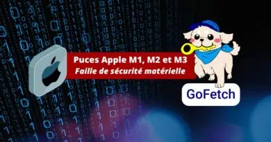 GoFetch - Faille de sécurité matérielle puces Apple