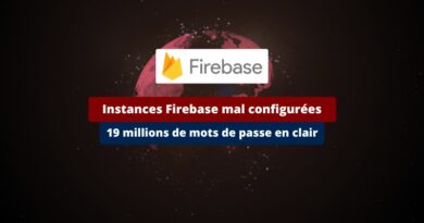 Instances Firebase mal configurées - 19 millions de mots de passe en clair
