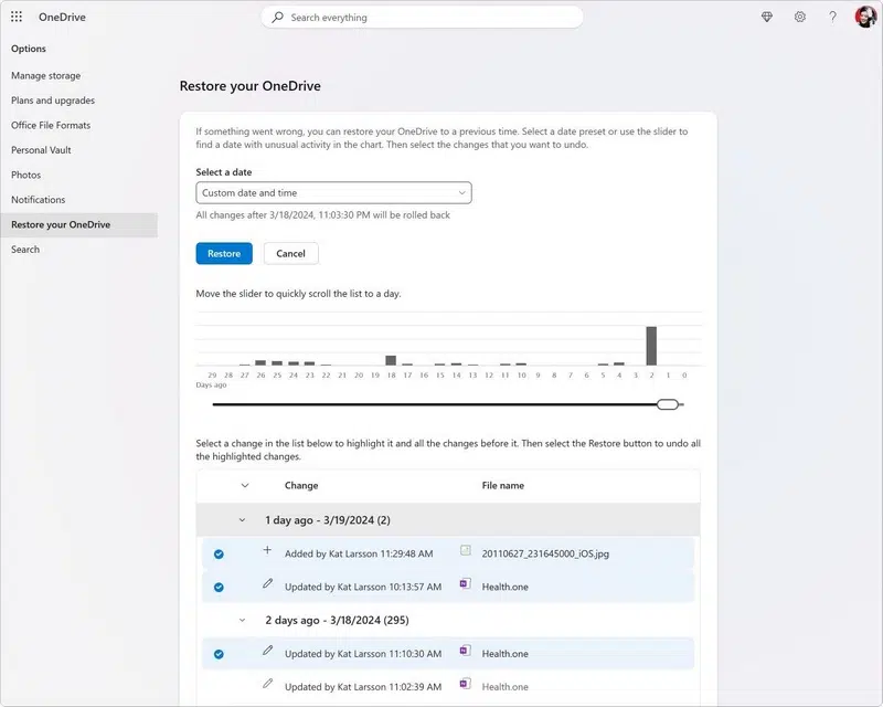 Microsoft 365 Basic - Protection ransomware OneDrive