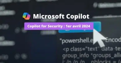Microsoft Copilot for Security - 1er avril 2024