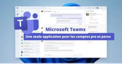Microsoft Teams - Expérience unifiée comptes pro et perso