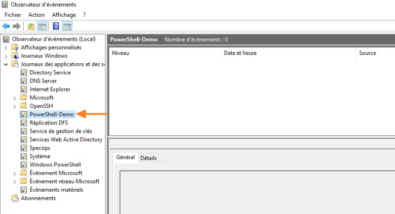 PowerShell - New-EventLog