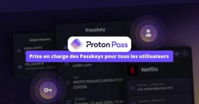 ProtonPass - Prise en charge des Passkeys pour tous les utilisateurs