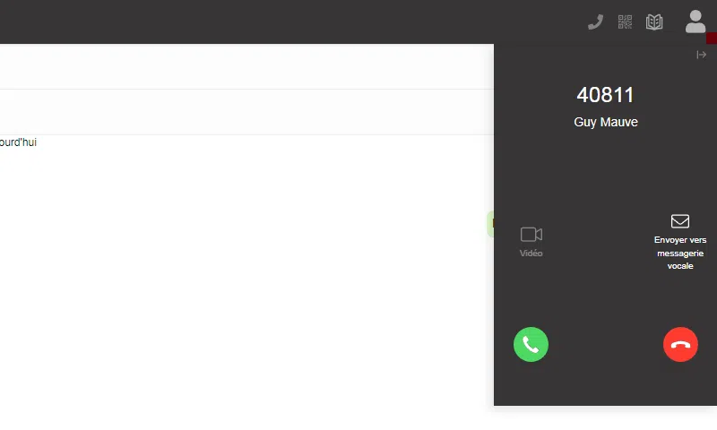 Tuto 3CX - Appel vocal reçu sur le PC