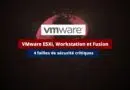 VMware ESXi, Workstation et Fusion - Failles contrôleurs USB - Mars 2024