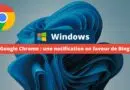 Windows - Google Chrome - Notifications passer à Bing