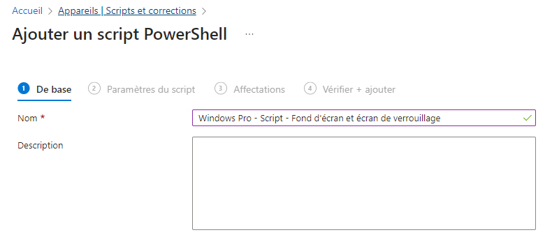 Windows Pro - Script - Configurer fond d'écran et écran verrouillage