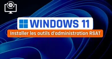 tuto installer outils RSAT Windows 11