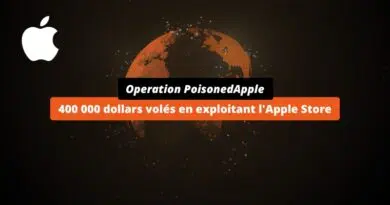 Cybersécurité - 400 000 dollars volés en exploitant Apple Store