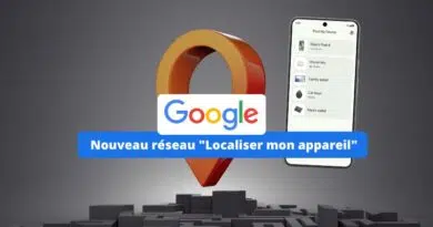 Google - Nouveau réseau Localiser mon appareil pour Android