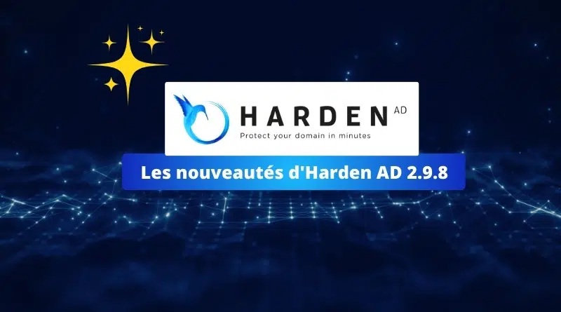 Les nouveautés Harden AD 2.9.8