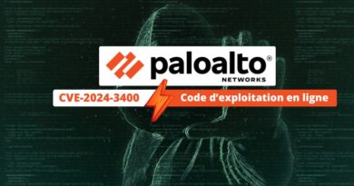 Palo Alto Networks - CVE-2024-3400 - Code exploitation vulnérabilité