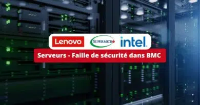 Serveurs Lenovo Intel Supermicro - Faille de sécurité dans BMC