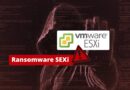 VMware ESXi - Ransomware SEXi