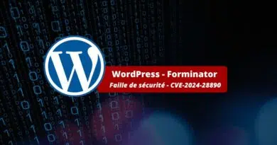 WordPress - Forminator - Faille de sécurité - CVE-2024-28890