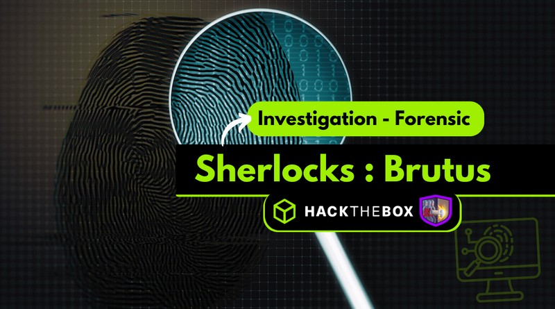 challenge hack the box sherlocks brutus