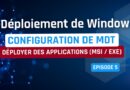 mdt installer application msi exe sur Windows 11