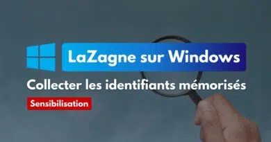 tuto LaZagne sur Windows collecter identifiants mémorisés