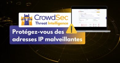 tuto crowdsec threat intelligence réputation ip