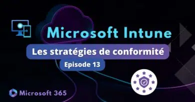 tuto intune stratégies de conformité windows