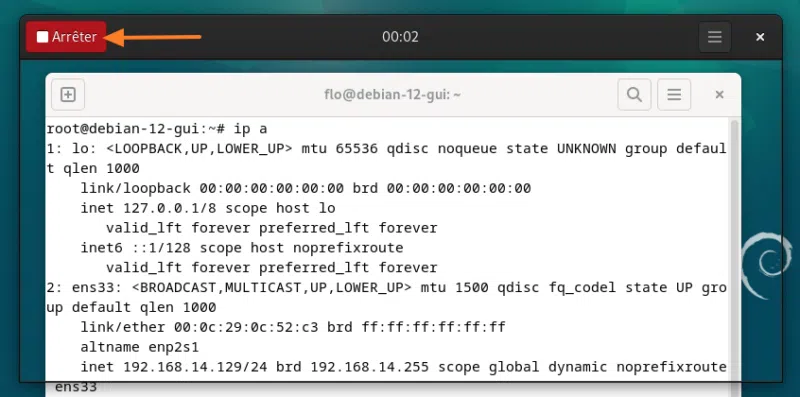 Enregistrer un GIF avec Peek