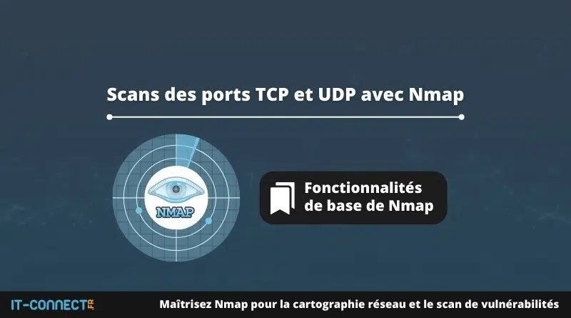 Scans des ports TCP et UDP avec Nmap