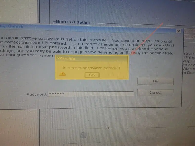 Mot de passe BIOS oublié, que faire ?