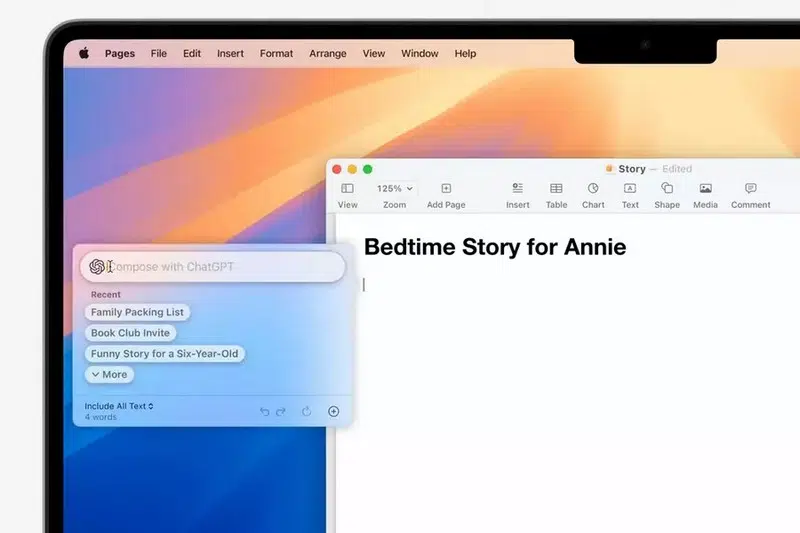 Apple Intelligence ChatGPT