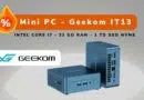 Bon plan - Mini PC - Geekom IT13 - Juin 2024
