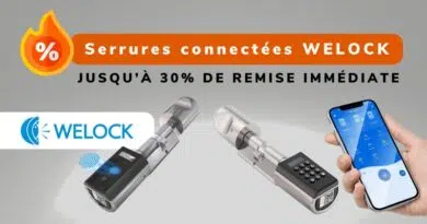 Bon plan serrure connectée WELOCK - Juin 2024