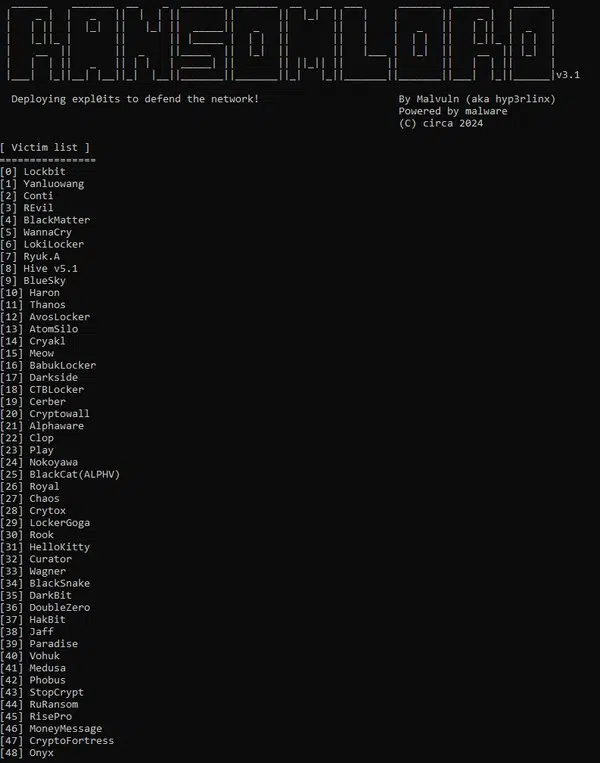RansomLord - Aperçu