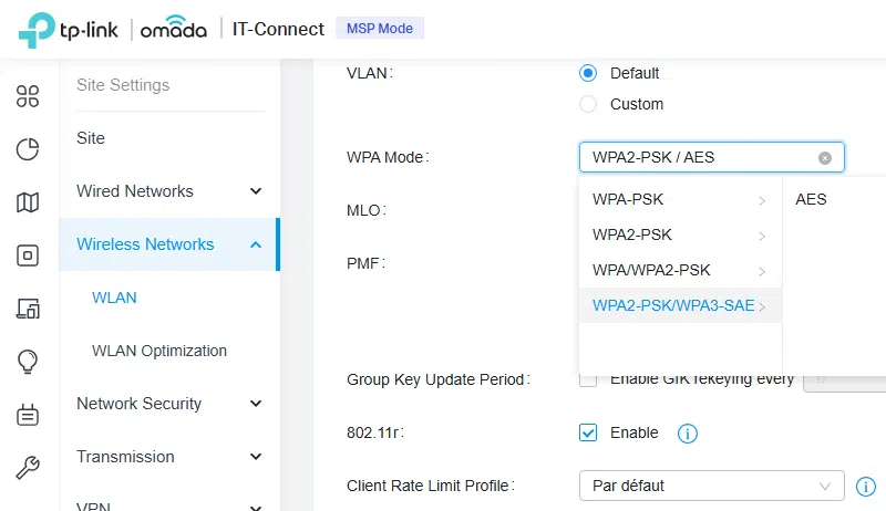 TP-Link Omada - WPA3