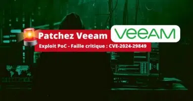 Veeam - Exploit PoC - Faille critique CVE-2024-29849
