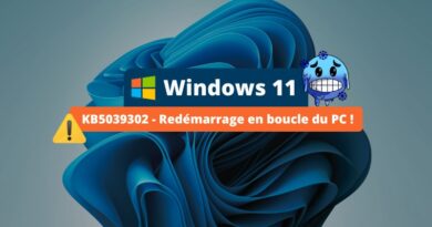 Windows 11 - KB5039302 - Redémarrage en boucle du PC
