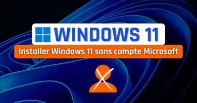 tuto installer Windows 11 sans compte Microsoft