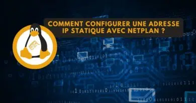 tuto linux configurer réseau netplan ubuntu debian