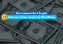 Ransomware Dark Angels - Rançon record 75 millions dollars - 2024