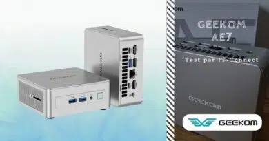 Test Geekom AE7 - Avis complet