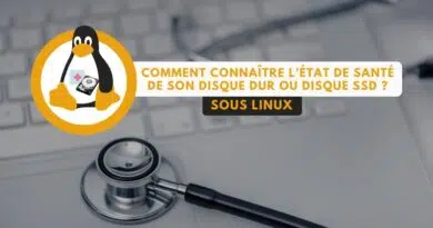 tuto linux outil vérifier état de santé disque dur disque SSD