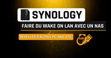 tuto synology wake on lan avec un NAS