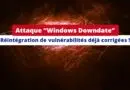 Attaque Windows Downdate