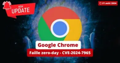 Google Chrome - Faille zero-day - CVE-2024-7965