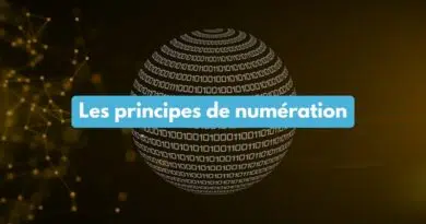 Les principes de numération en informatique