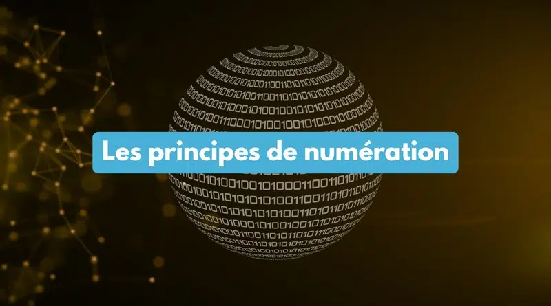 Les principes de numération en informatique
