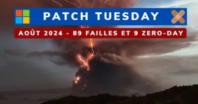 Microsoft Patch Tuesday Août 2024