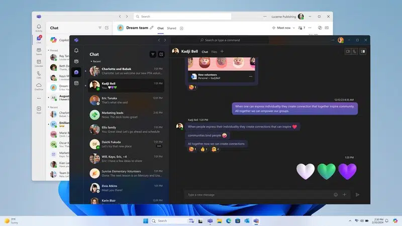 Microsoft Teams - Application unifiée - Août 2024