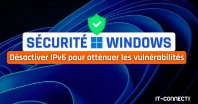 tuto windows désactiver ipv6 bonnes pratiques